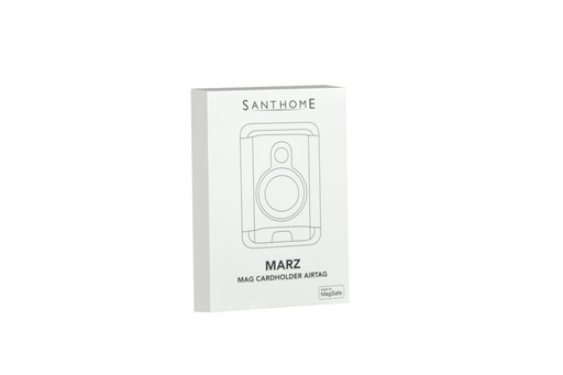 MARZ - Santhome® Magnetic Phone Cardholder with Santhome Tag Pocket - Dark Green