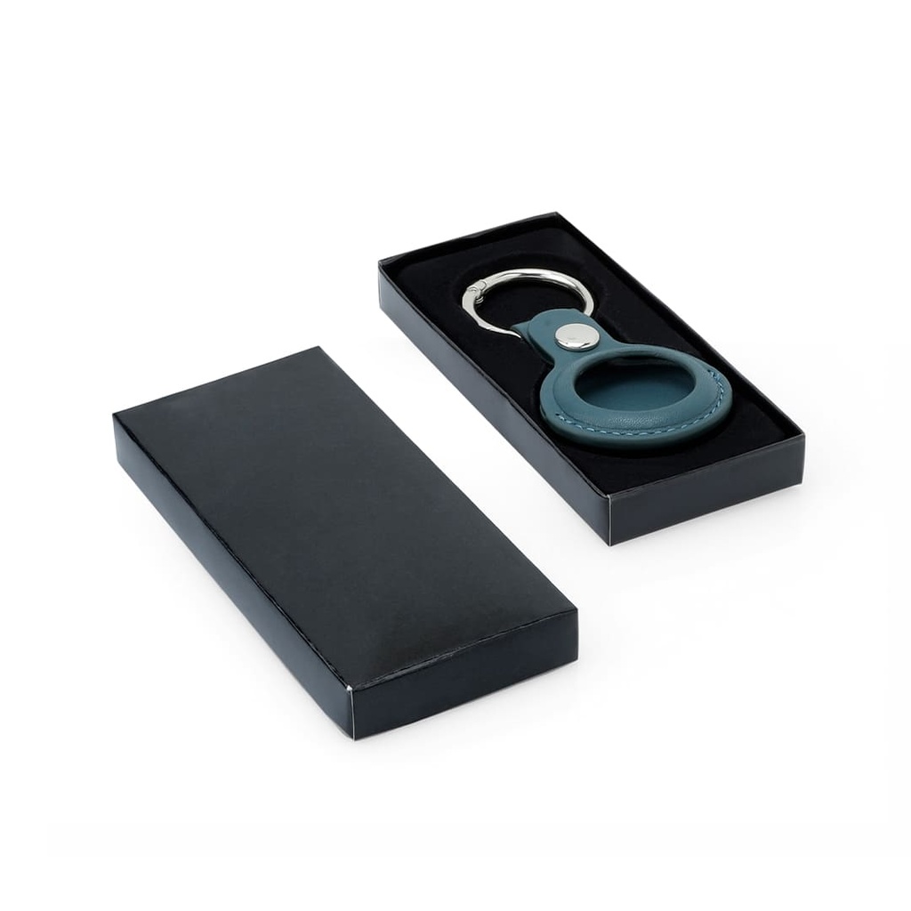 LEEVI - Santhome® PU Keychain with Santhome Tag pocket - Green