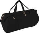 PUEBLA - GRS-certified Recycled Cotton Duffel / Gym Bag - Black