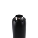 EVORA - Hans Larsen Double Wall Stainless Steel Vacuum Bottle - 750ml - Black