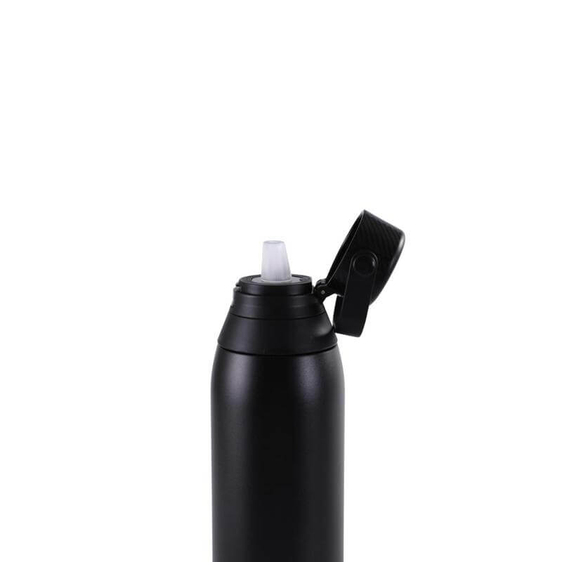 EVORA - Hans Larsen Double Wall Stainless Steel Vacuum Bottle - 750ml - Black