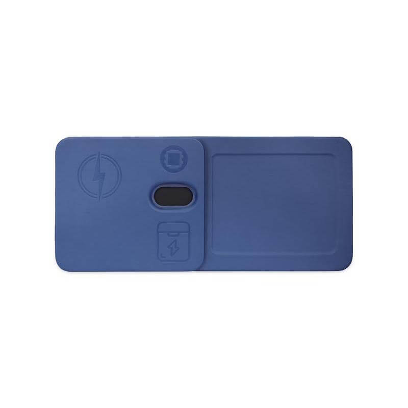 AVRON - Giftology 3-in-1 Magnetic Wireless Charger Desk Tray - Navy