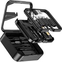 ROMONT - Giftology 6-in-1 Mag Wireless Charger, Multicable & Cleaning Kit