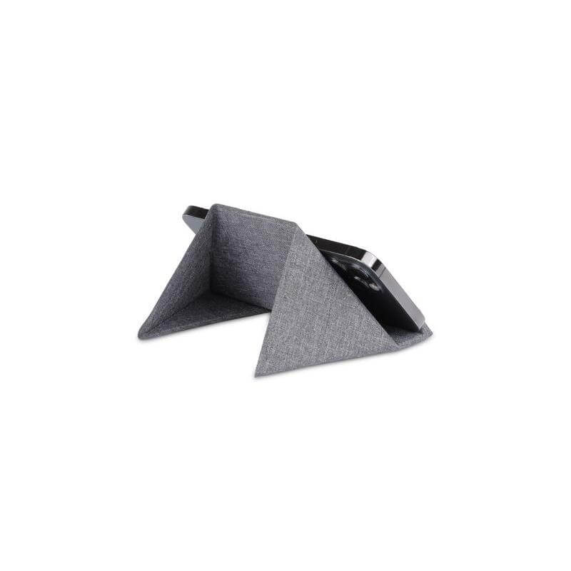 STANDIE - Giftology RPET 2-in-1 Laptop and Phone Stand - Grey