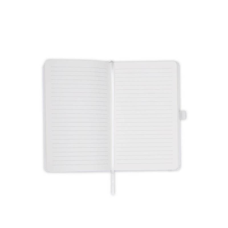 BARON - Santhome Expanded A5 Hard Cover Notebook - White