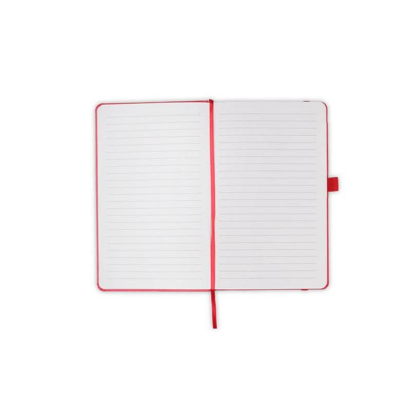 BARON - Santhome Expanded A5 Hard Cover Notebook - Red