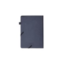 FAROE - Santhome A5 PU Hard Cover Notebook with Pen Loop - Black