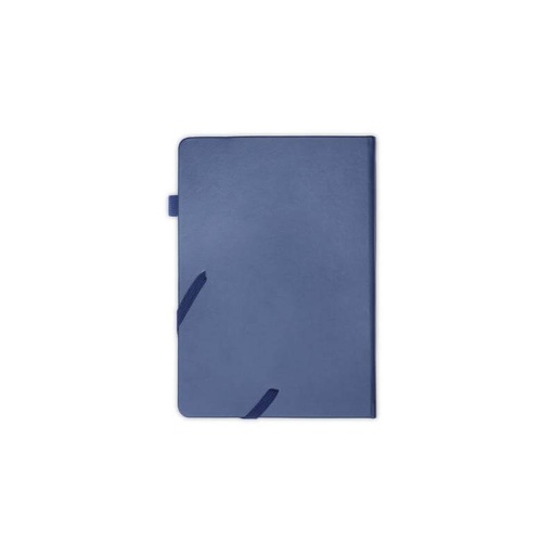 FAROE - Santhome A5 PU Hard Cover Notebook with Pen Loop - Navy Blue