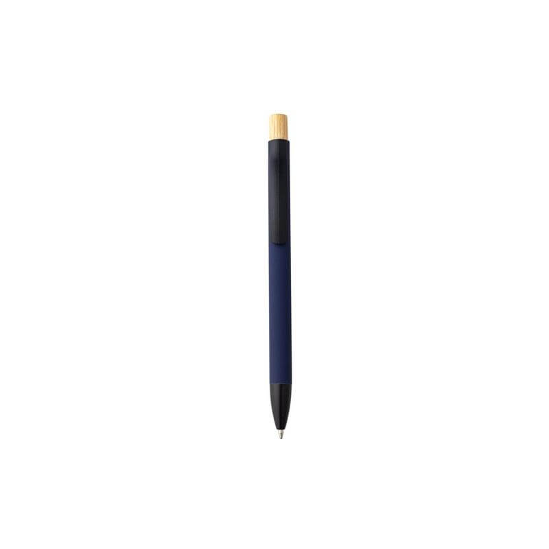 BOLT - Aluminium Push Action Ballpen - Blue