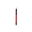 BOLT - Aluminium Push Action Ballpen - Red