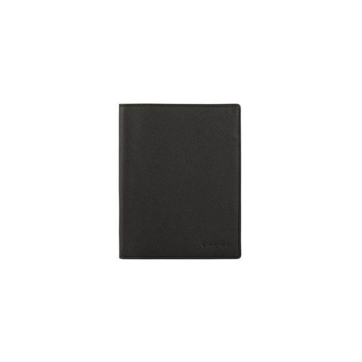 CROSS Saffiano Leather 4CC Passport Cover - Black
