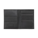 CROSS Soft Grain Leather 9CC Passport Travel Wallet - Black