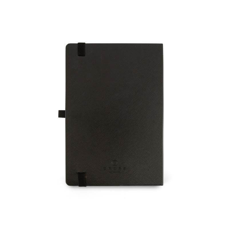  CROSS HARDCOVER A5 NOTEBOOK + PEN + LEATHER CARD HOLDER  - BLACK