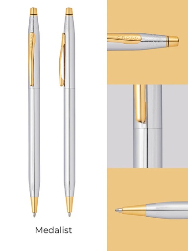 Cross Classic Century® Medalist® Ballpoint Pen with Classic White Journal Gift Set