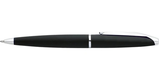 Cross ATX® Basalt Black with Polished Chrome Appointments Ballpoint Pen (Blue Ink) 