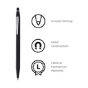 Cross Click™ Classic Black Ballpoint Pen with Blue Ink
