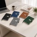 WINDSOR - Giftology A5 PU Notebook - Blue