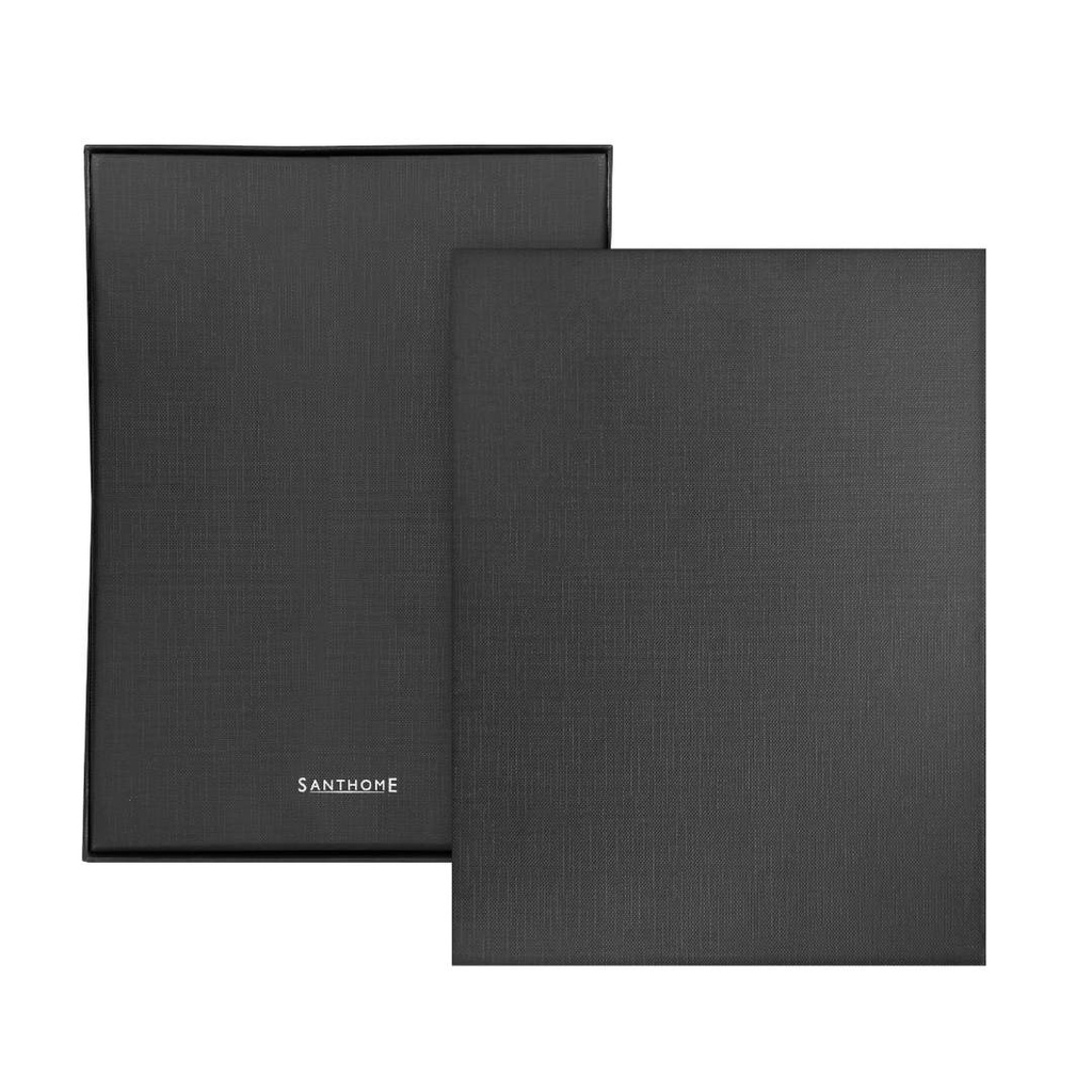 SOLAIS - Santhome Recycled 10000 mAh Power Bank with 15W Magsafe Smart A5 Organizer - Grey 