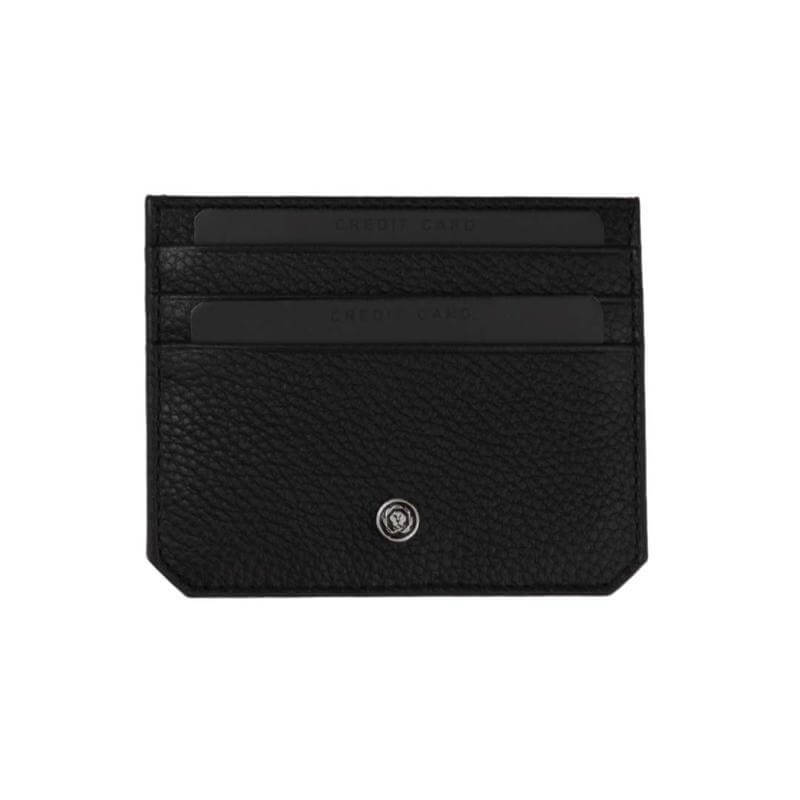 Cross Calais™ Ballpoint Pen with Leather Cardholder - Black