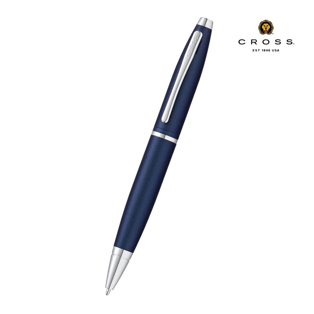 Cross Calais™ Ballpoint Pen with Leather Wallet – Blue