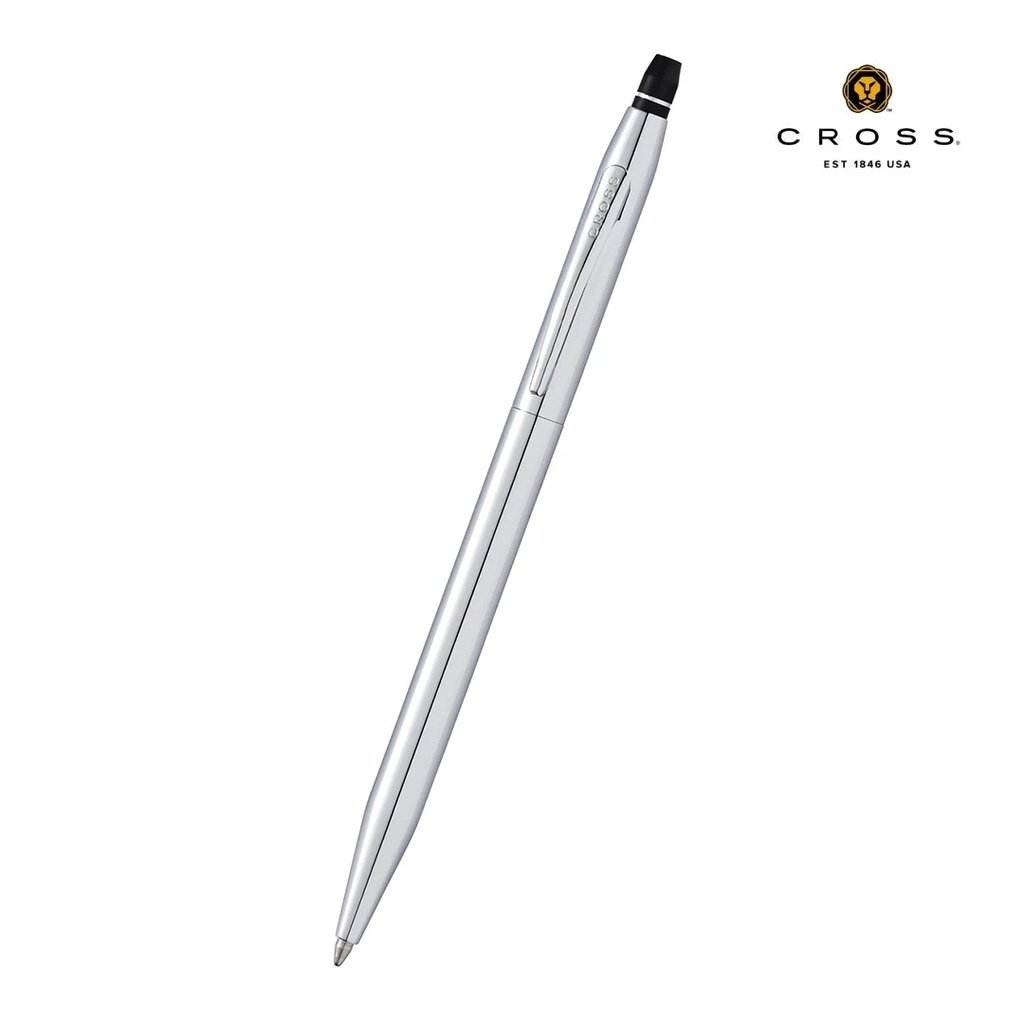 Cross Click™  Ballpoint Pen with Leather Cardholder - Mocha