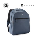 Cross Luxury Leather Backpack - Navy Blue