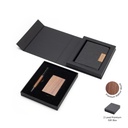TULUM - SANTHOME Gift set with Notebook, Pen and Card Holder with Walnut Accents
