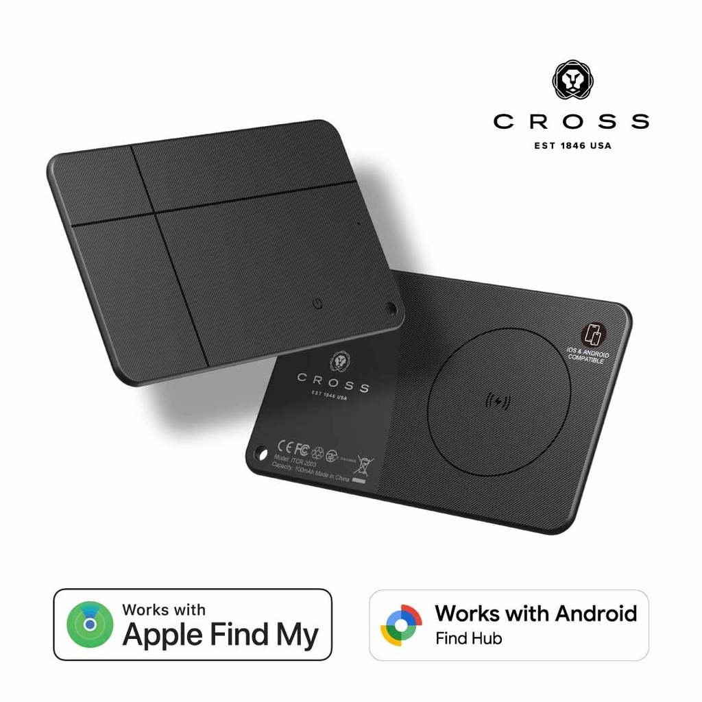 CROSS® Dual Find My Card Tag - Black