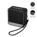 FELIX - @memorii Portable Wireless Speaker - Black / Silver 