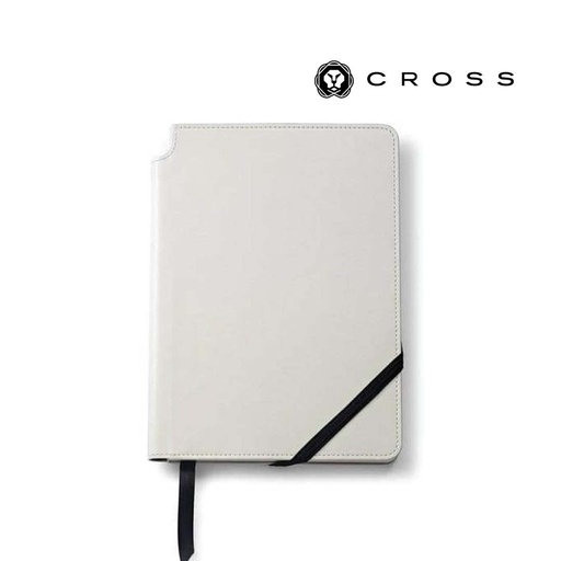 [NBCR 5356] CROSS Classic Leatherette Journal - White